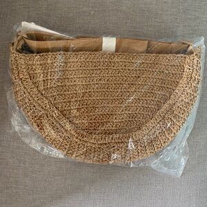 Uniqlo Round Mini Crochet Bag NWT